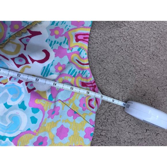 Women's Colorful Talbots Shift Dress M - Picture 4 of 5